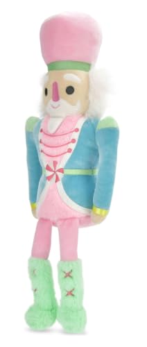 iscream Holiday 18" Plush Nutcracker Ballet Pillow - Peppermint Prince