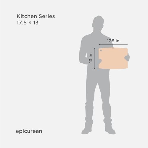 Epicurean Kitchen Series Cutting Board 17.5 x 13 Inches Natural USA Made