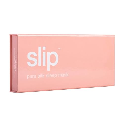 Pink Silk Sleep Mask - Gentle, Light-Blocking Eye Cover, 1 Count