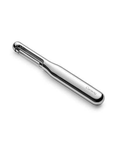 Caraway Stainless Steel Vegetable Peeler with Ergonomic Handle – Kitchen Tool