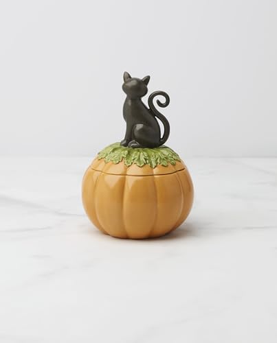 Lenox Haunted Halloween Gothic Candy Jar - Spooky Porcelain Decor, Variation of Candy Jar