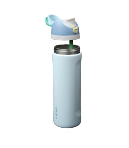 Owala 24oz Insulated Stainless Steel Water Bottle with FreeSip Lid - Bluebird