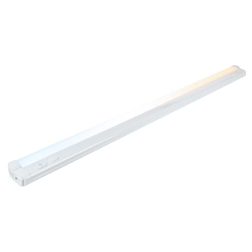 Enbrighten 36-Inch Plug-In Under Cabinet Light with 5 Color Temperatures - White