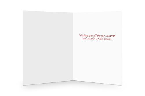 Stonehouse Collection | Magical Trees in Forest Christmas Card – Standard (18 Cards, 19 Envelopes)