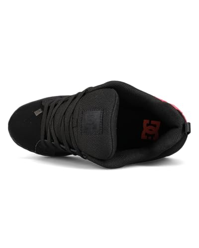 DC Women’s Court Graffik Skate Shoes - Black & Hot Pink, Size 6