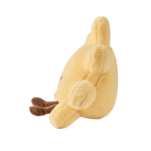 Moon Shaped Plush Pillow 12" Cute Smiling Fun Filled Pillow Moon and Sunshine Stuffed Animal Soft Toy for Birthday Gift