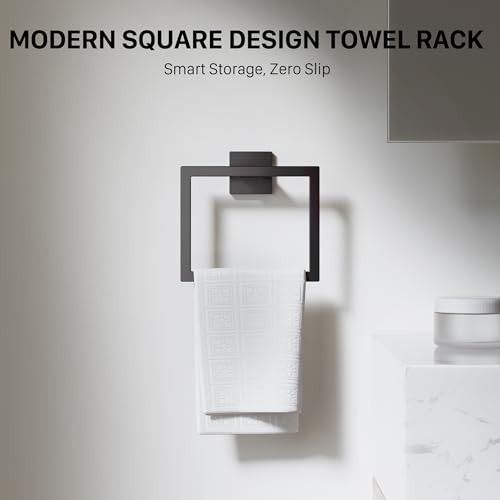 Matte Black Bathroom Hardware Set - 20-Piece 23.6 Inch Accessories with Towel Bars & Toilet Paper Holders - Variation of THIS listing
