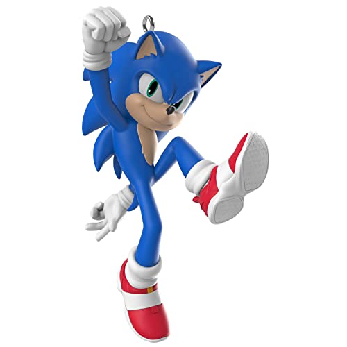 Hallmark Keepsake Sonic The Hedgehog 2 Christmas Ornament 2022 - Plastic Collectible