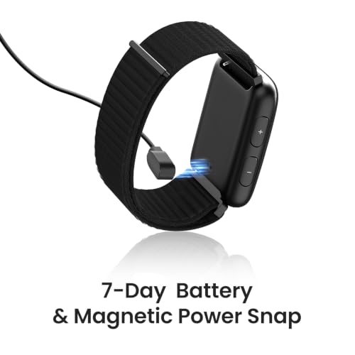 REACHER Vibrating Alarm Clock Watch, Silent Comfort Wake-Up Wristband