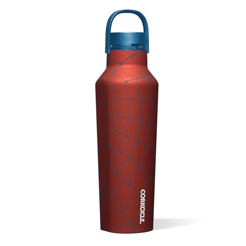 Spider-Man Water Bottle 20 oz with Spill-Free Cap - Hydration
