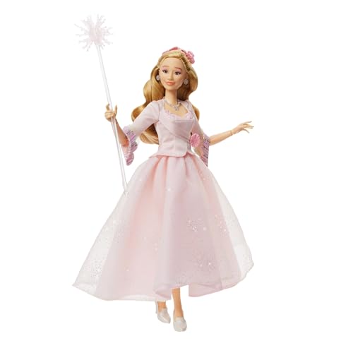 Mattel Glinda Doll from Wicked: For Good Collectible Fashion Toy with Removable Outfit