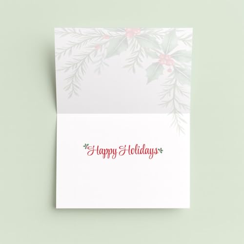 Industry Greetings Architect & Engineer Christmas Cards 50-Pack with Envelopes