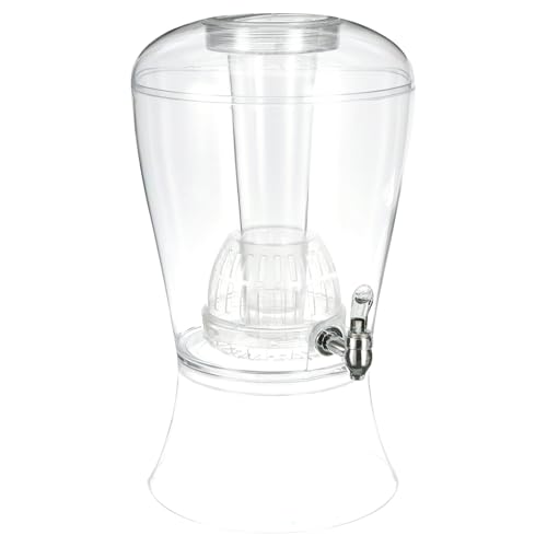 CreativeWare 3 Gallon Beverage Dispenser with Ice Column & Fruit Infuser