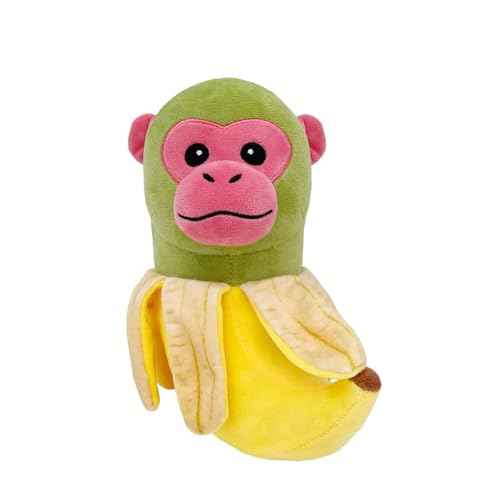 Italian Brainrot,Tung Tung Tung Sahur Plushies Toy 13inch for Fans Gift, Soft Stuffed Animal Pillow for Home Kids' Bedroom Decor, Birthday Christmas Choice for Boys Girls(Banana Monkey)