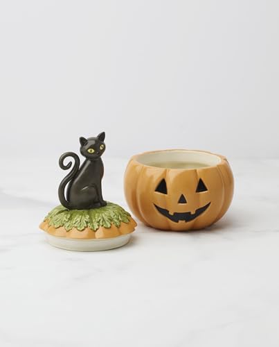 Lenox Haunted Halloween Gothic Candy Jar - Spooky Porcelain Decor, Variation of Candy Jar