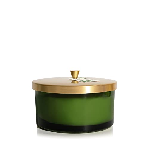 Frasier Fir Scented Candle - 21 oz Green Heritage Holiday Candle with 4 Wicks