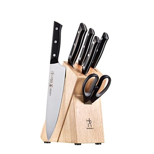 Natural Henckels Dynamic 7-Piece Knife Set - Razor-Sharp German-Engineered Kitchen Cutlery