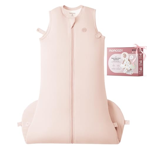 Pink Baby Sleep Sack 0-6 Months 1.5 TOG Wearable Blanket - Momcozy
