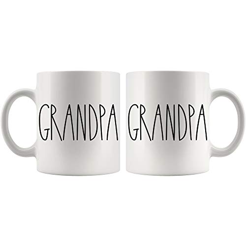 IRIDESCENT Grandpa Coffee Mug 11oz - Christmas / Birthday Gift for Best Grandpa Ever