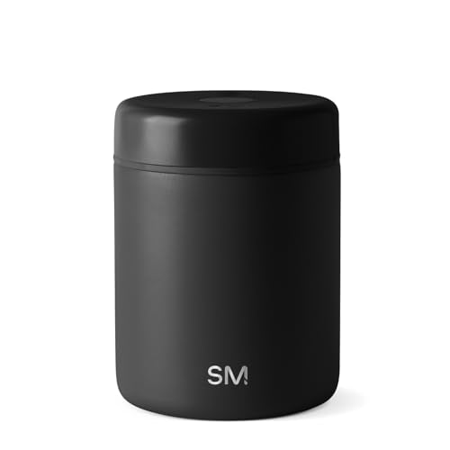 Simple Modern Delta 1.1L Airtight Coffee Canister Midnight Black | Vacuum Seal Container for Coffee & Tea