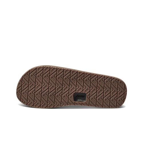 REEF Draftsmen Sandals - Bronze Brown, Size 11 - Durable Leather Footwear