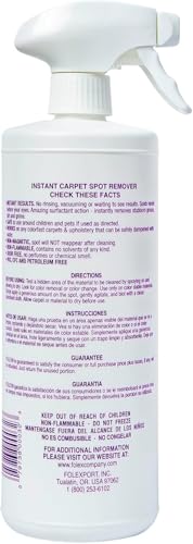 Carpet Spot Remover Spray 32oz Pack of 3 - Fast Stain & Odor Removal