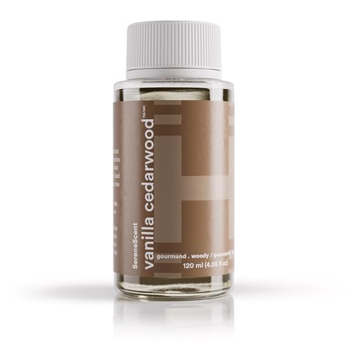 Vanilla Cedarwood Waterless Diffuser Oil for Homedics SereneScent - 120ml