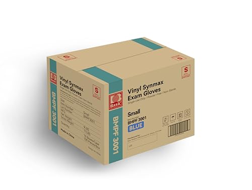 Vinyl Exam Gloves Small Pack of 1000 Latex-Free Powder-Free Medical Gloves