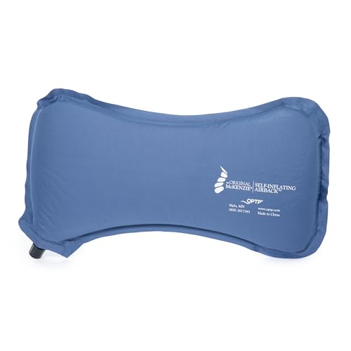 Self-Inflating Travel Lumbar Support Pillow - 16 x 2 x 8 Inches