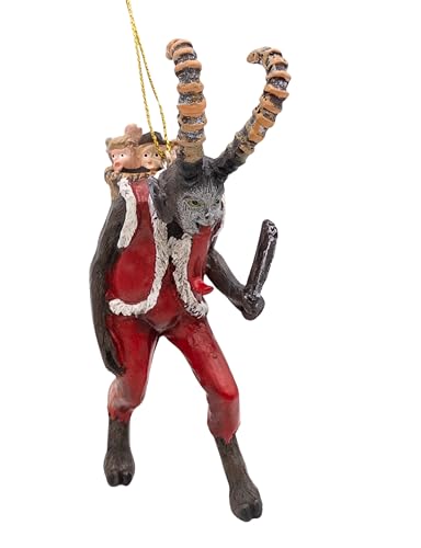 Krampus Holiday Ornament Halloween Christmas Decor Spooky Noel Collection
