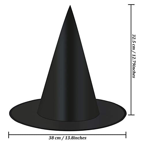 24 Pieces Halloween Witch Hat Cap Costume Accessory for Decoration or