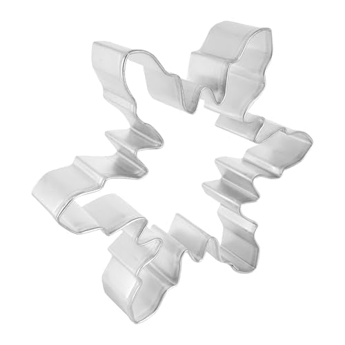 R&M Snowflake 5" Cookie Cutter - Winter Cookie Cutter for Cookies, Fondant & Crafts