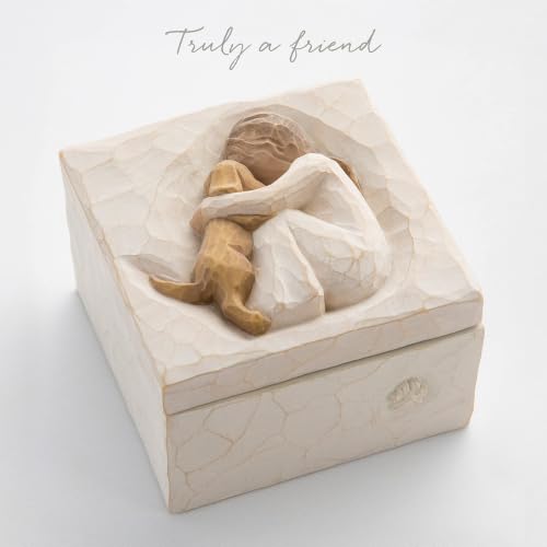 Willow Tree Keepsake Box - Hand-Painted Resin Gift Box with Sentiment