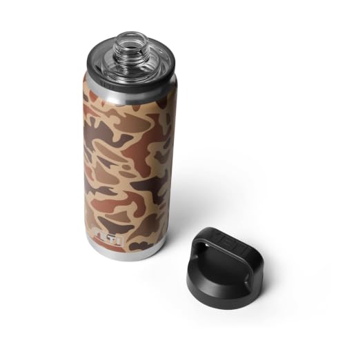 YETI Rambler 26 oz Bottle with Chug Cap - Wetlands Camo, Leakproof & Insulated