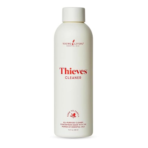 Young Living Thieves Household Cleaner 14.4 oz - Plant-Based Multi-Surface Solution with Essential Oils - Dilutable for Floors, Glass, Counters