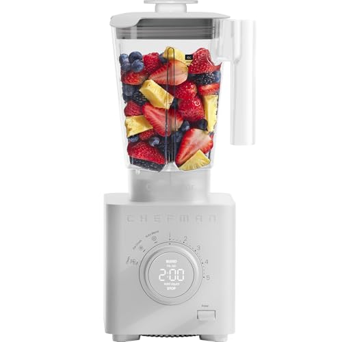 Countertop Blender for Smoothies & Ice Crushing - 48 oz, 1380W, Auto Blend, Concrete / Power Blender
