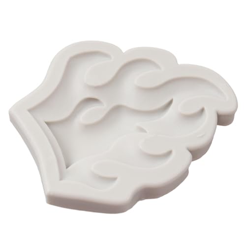 Flame Fondant Molds Fire Cake Decorating Silicone Molds For Sugarcraft Cake Decoration Cupcake Topper Chocolate Candy Polymer Clay Gum Paste Set of 2