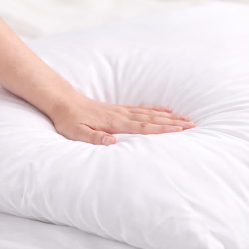 18x18 Inch Throw Pillow Inserts Set of 8 - Square Decorative Cushion Fill - Variation 8