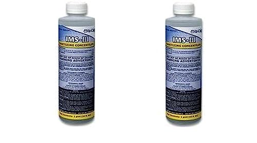 Nu-Calgon IMS-II Ice Machine Sanitizer 16 Fl Oz - 2 Pack for Equipment Maintenance