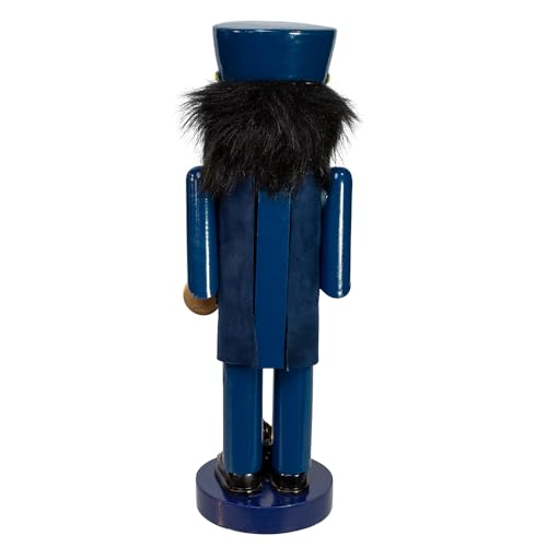 10 Inch Polar Express Conductor Nutcracker - Holiday Decor, Christmas Gift