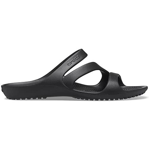 Crocs Women's Swiftwater Water Sandals - Black, Size 10, Versatile & Comfortable