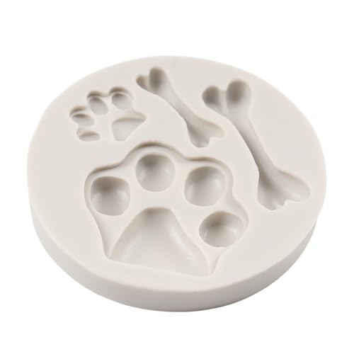 Cat Paw Dog Silicone Molds Bone Fondant