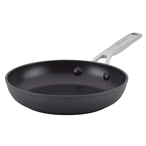 KitchenAid 8.25-Inch Hard-Anodized Induction Nonstick Skillet - Black