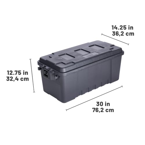 Plano Medium Desert Tan Sportsman's Storage Trunk - Lockable, Weather-Resistant