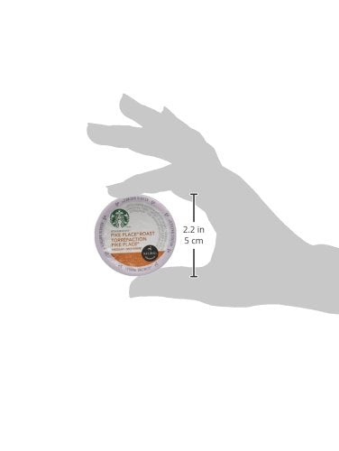 Starbucks Pike Place Coffee K-Cups - Rich, Smooth Roast for Keurig Brewers | 54 Count