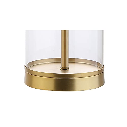 Glass and Brass Table Lamp - Clear/Brass Gold, 29.25 Inch by Jonathan Y (Variation of THIS listing)
