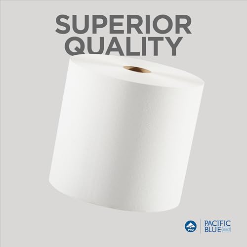 Georgia-Pacific Pacific Blue Select 7.875" Recycled Paper Towels 6 Rolls - 1000 Feet Each