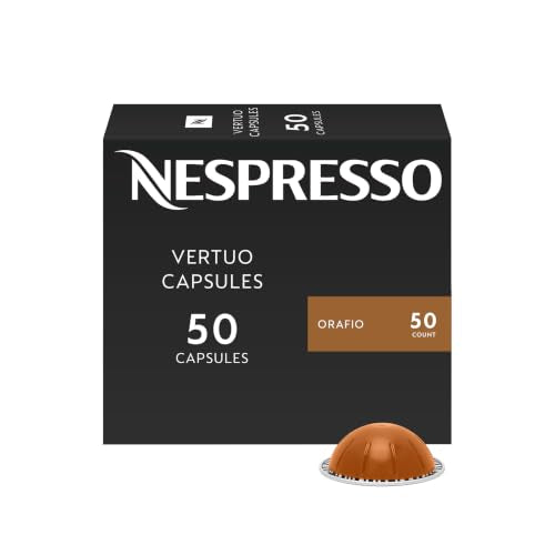 Nespresso Vertuo Orafio Medium Roast Espresso Pods - 50 Count