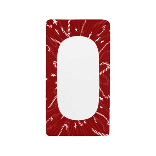 Christmas Changing Pad Cover for Baby Soft Comfy Diaper Pad Covers for Changing Table 16x32 Inch Washable Cradle Mattress Sheets Nursery Decor