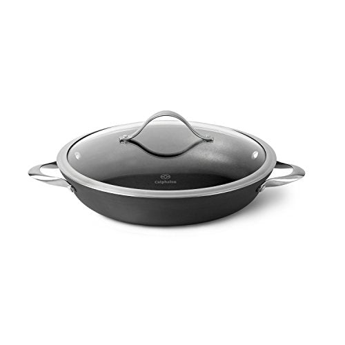 Calphalon 12-inch Hard-Anodized Nonstick Everyday Sauté Pan with Lid